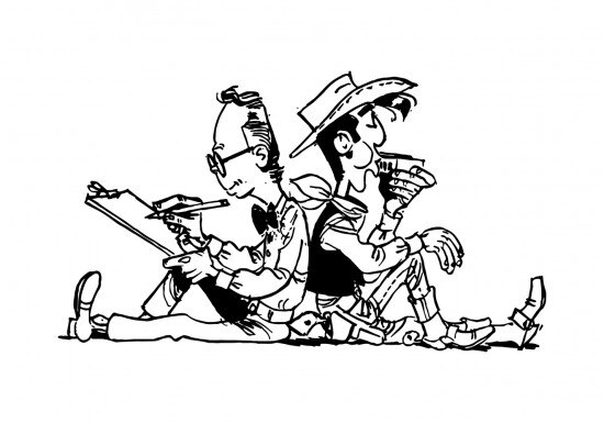 cartoon lucky luke