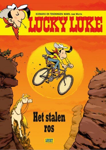 Lucky Luke door Mawil - Het Stalen Ros