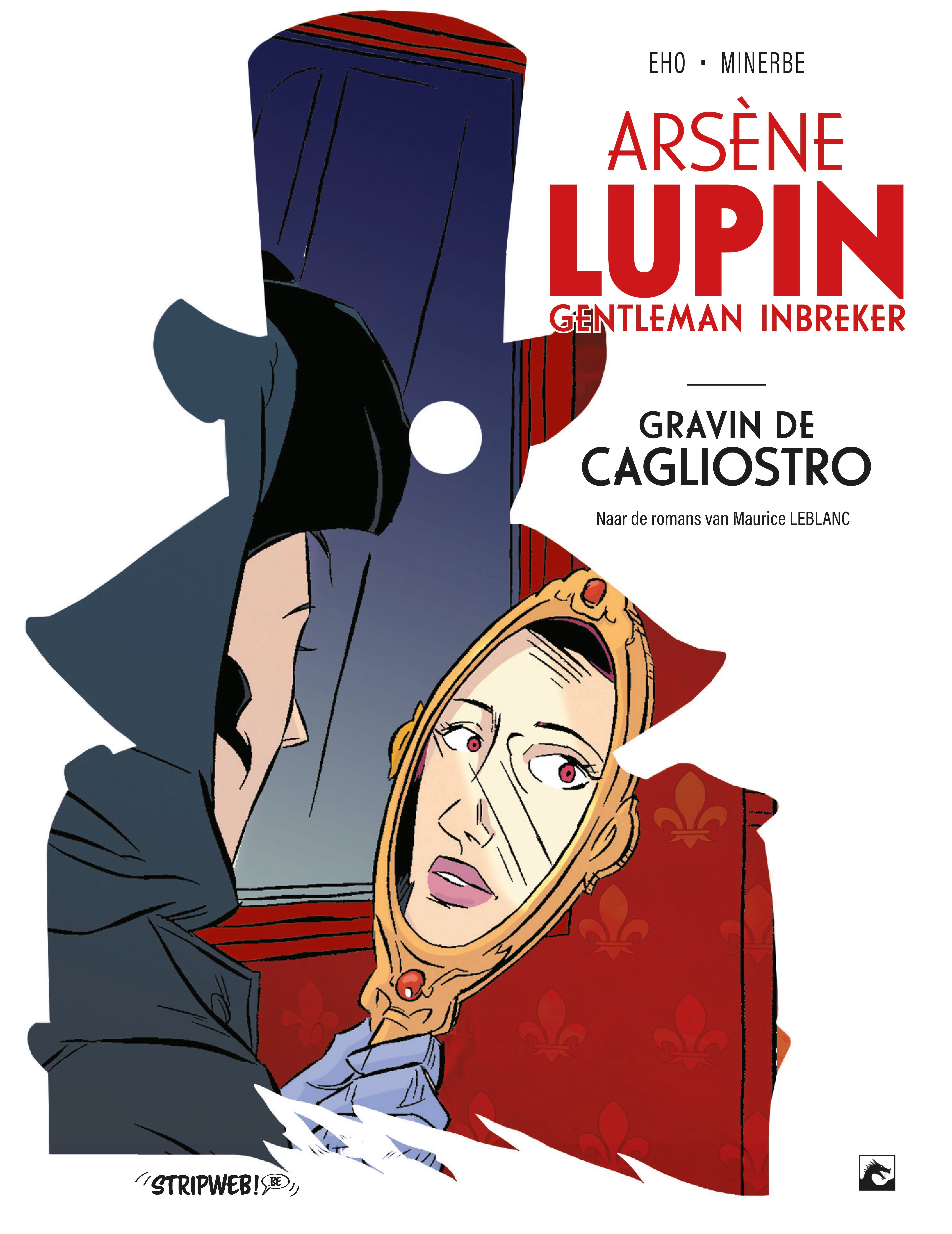 Arsene Lupin Gravin de Cagliostro Stripweb cover kopie - kopie