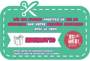 Code de réduction BDFIRST10