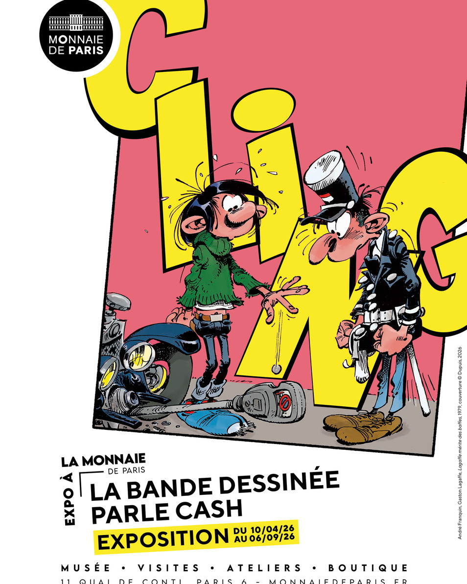 Monnaie de Paris de tentoonstelling CLING! La bande dessinée parle cash-1
