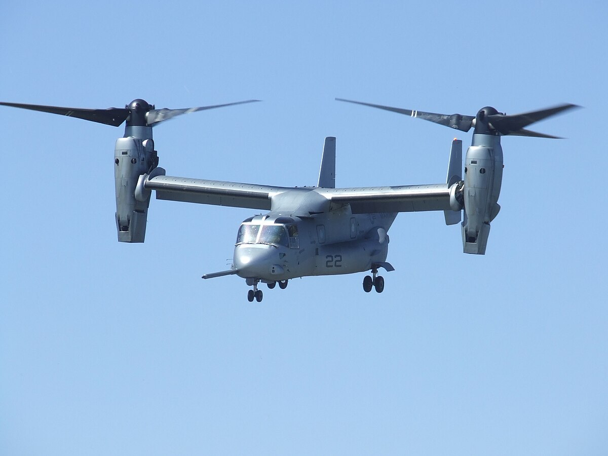V_22 osprey en Bell Augusta