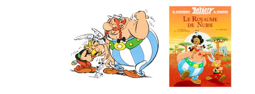 Asterix trekt naar het Koninkrijk van Nubië in nieuw album buiten de reeks