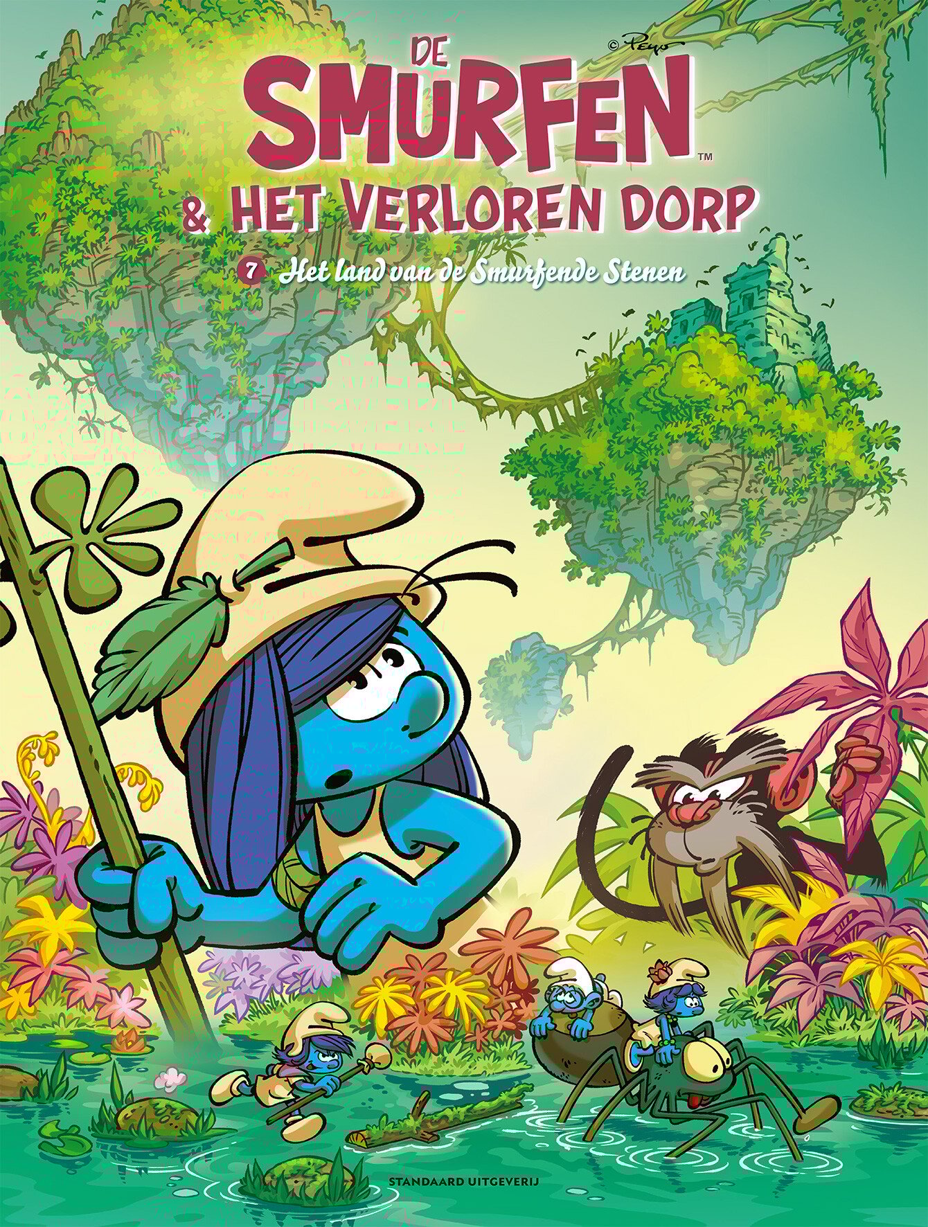 de-smurfen-en-het-verloren-dorp -stripweb-kinderstrip