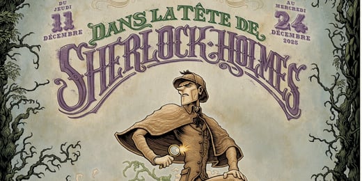 In het hoofd van Sherlock Holmes: reviews + expo Art-Maniak Parijs