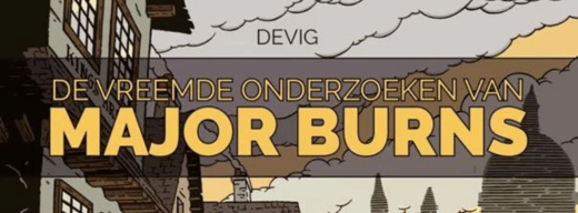 Major Burns: toffe nieuwe stripreeks bij Dark Dragon Books