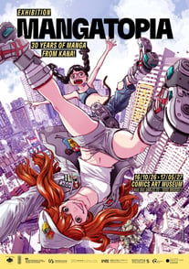 Mangatopia: 30 jaar Kana-manga in Stripmuseum Brussel