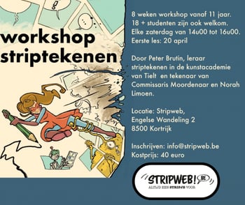 Workshop Tekenen bij Stripweb