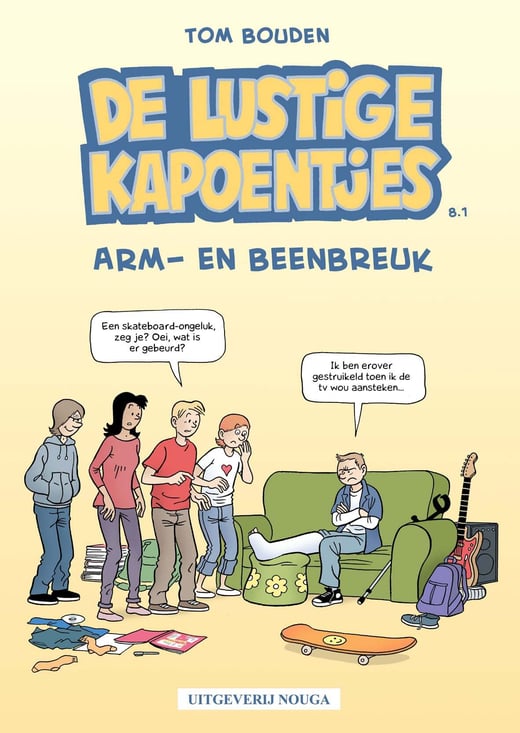 Cover De Lustige Kapoentjes Arm- en beenbreuk