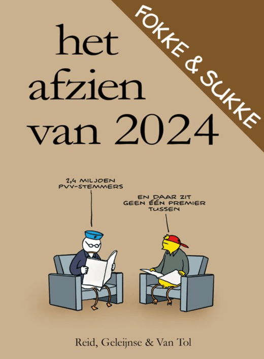 Cover Fokke & Sukke Het afzien van 2024