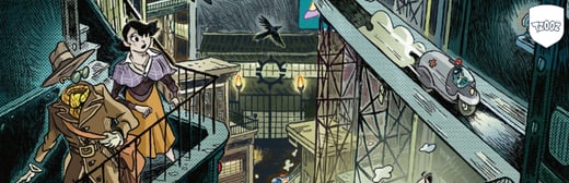 De Zwoele Blikken – een tedere dystopie van Corbeyran & Michel Colline, nu in het Nederlands bij Uitgeverij Lauwert