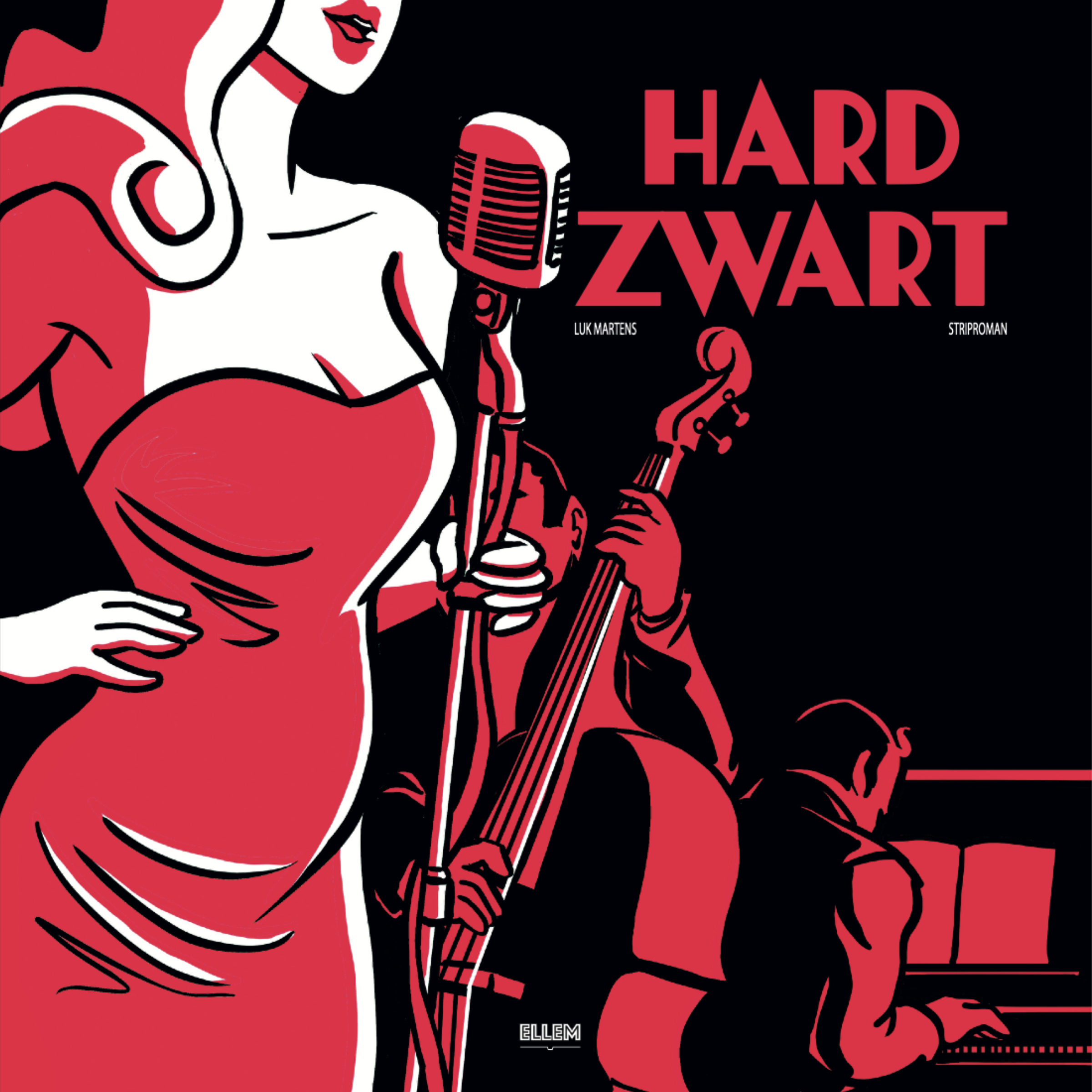 Hard Zwart: jazz, film noir en klare lijn in het debuut van Luk Martens-featured