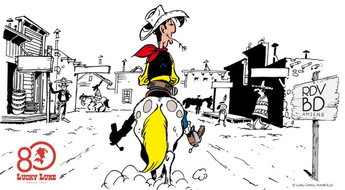Amiens viert 30 jaar stripfestival en 80 jaar Lucky Luke-featured