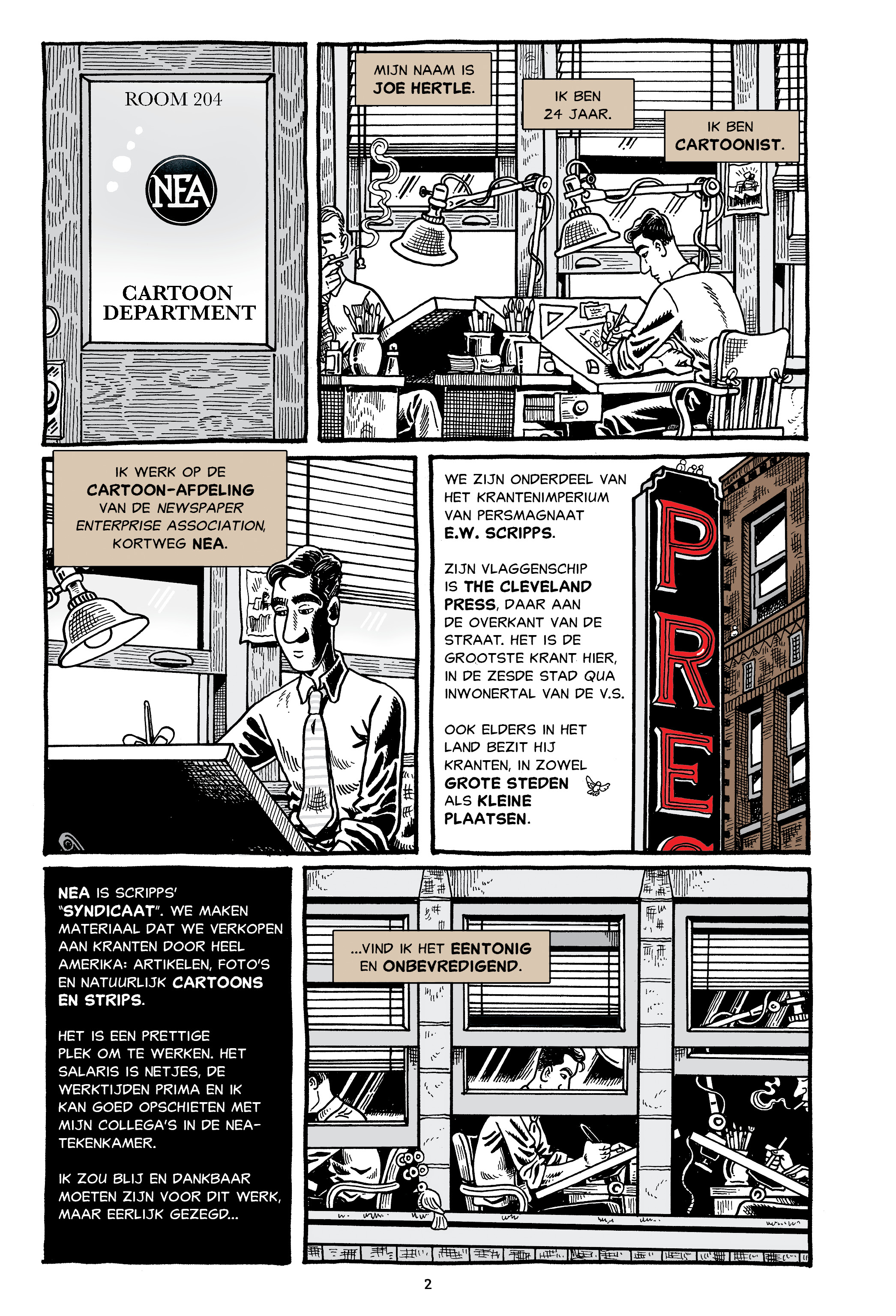Derf Backderf: De Dissidenten bij Concerto Books | Stripweb-featured