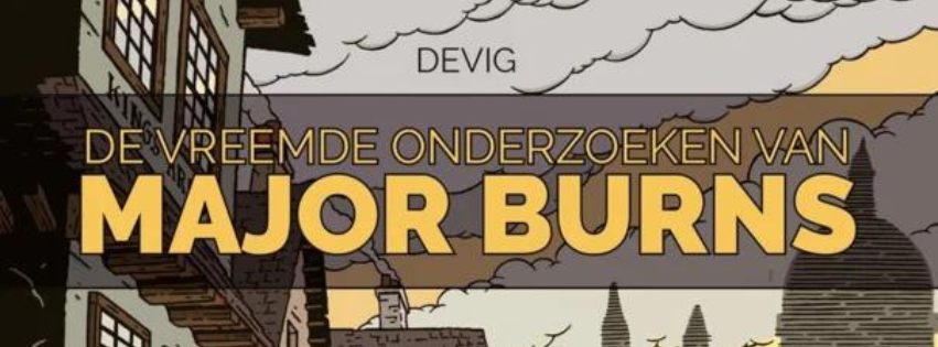 Major Burns: toffe nieuwe stripreeks bij Dark Dragon Books-featured