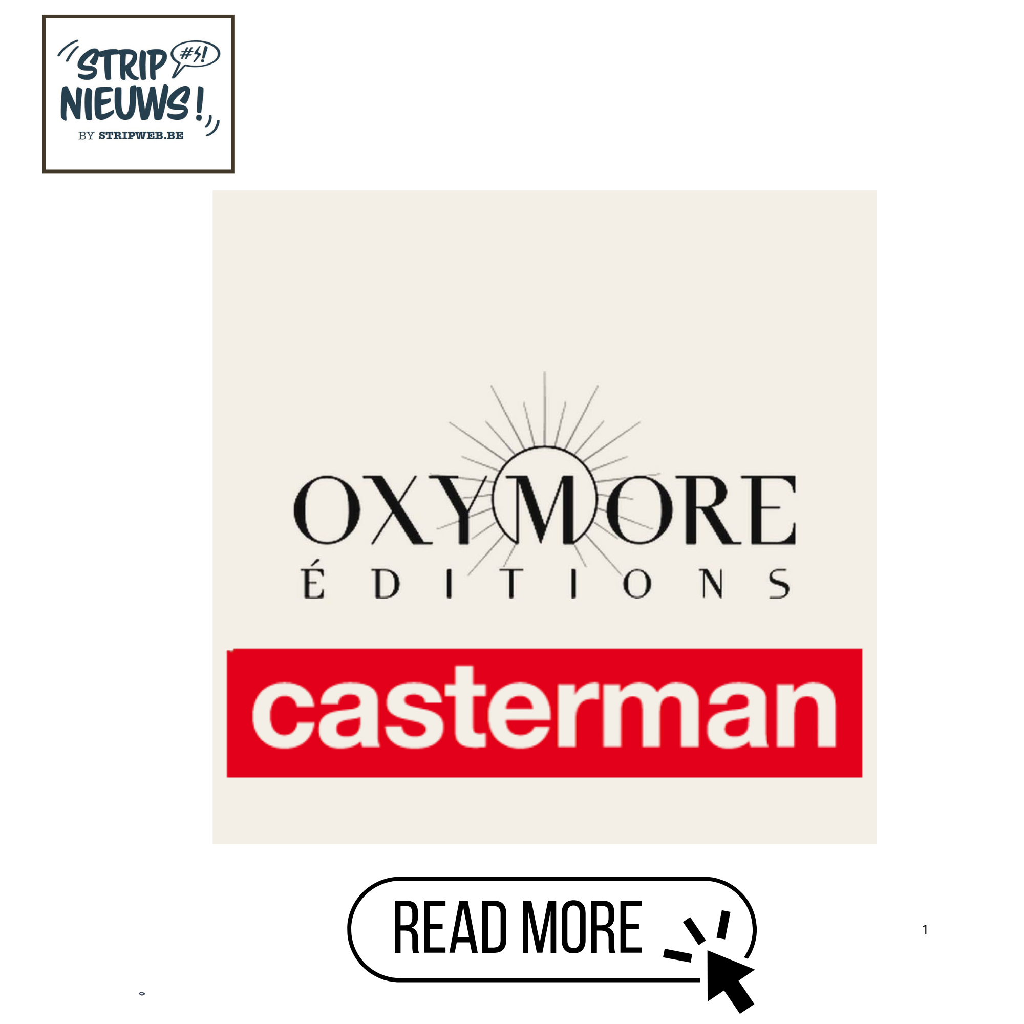 Oxymore verandert van koers: Casterman neemt de topreeksen over-featured